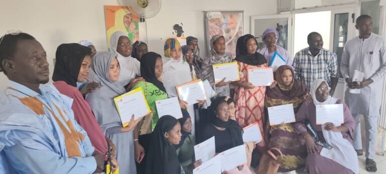 Remise d’attestations à la fin de la formation sur les Violences Basées sur le Genre (VBG)